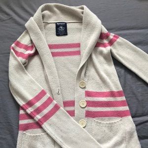 Striped cardigan